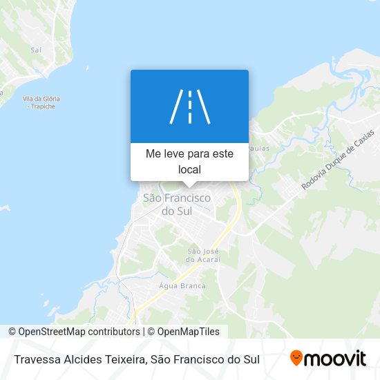 Travessa Alcides Teixeira mapa