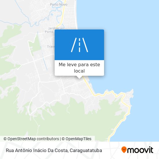 Rua Antônio Inácio Da Costa mapa