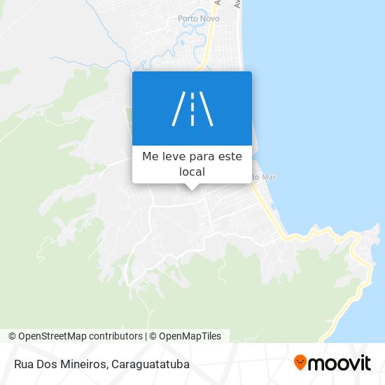 Rua Dos Mineiros mapa