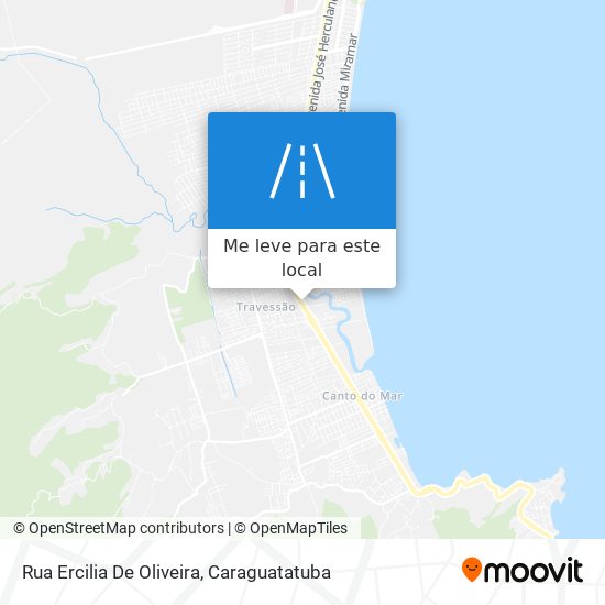 Rua Ercilia De Oliveira mapa