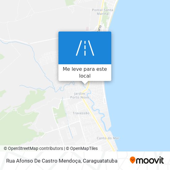 Rua Afonso De Castro Mendoça mapa