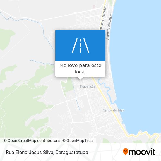 Rua Eleno Jesus Silva mapa