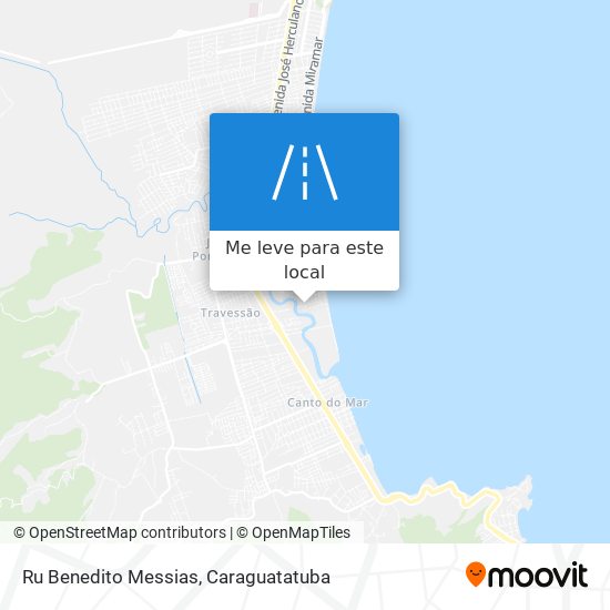 Ru Benedito Messias mapa