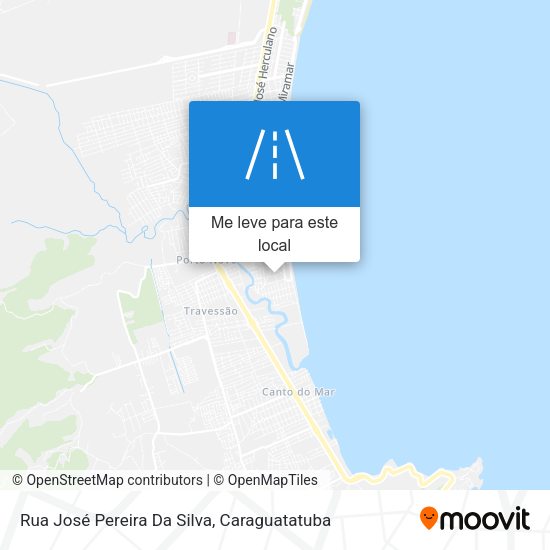 Rua José Pereira Da Silva mapa