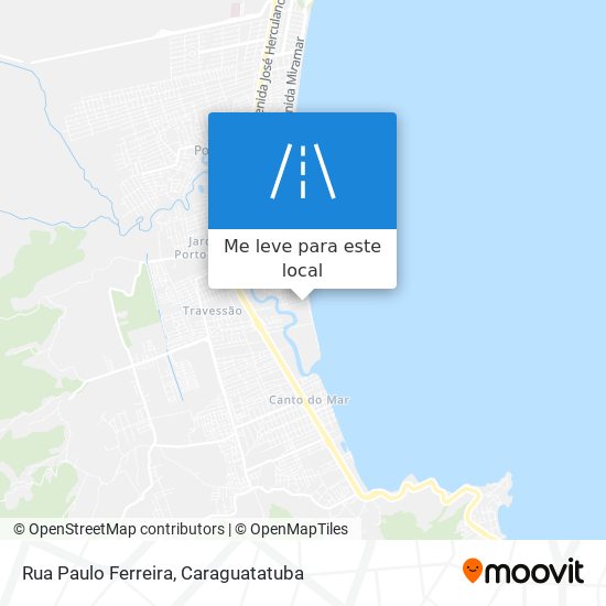 Rua Paulo Ferreira mapa