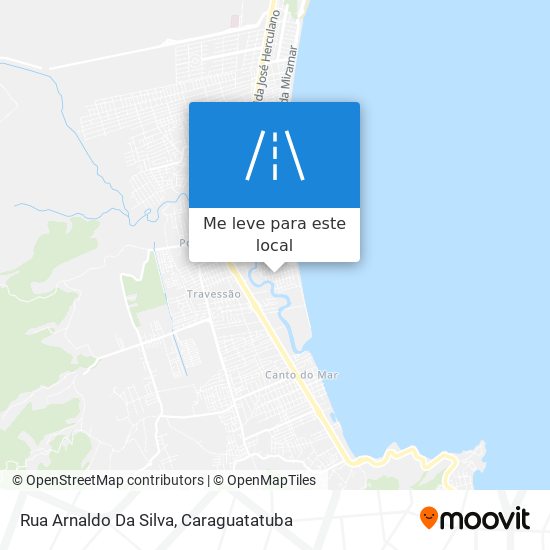 Rua Arnaldo Da Silva mapa