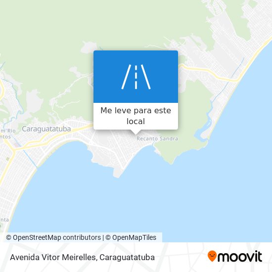 Avenida Vitor Meirelles mapa