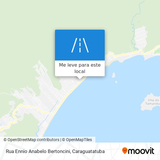 Rua Ennio Anabelo Bertoncini mapa