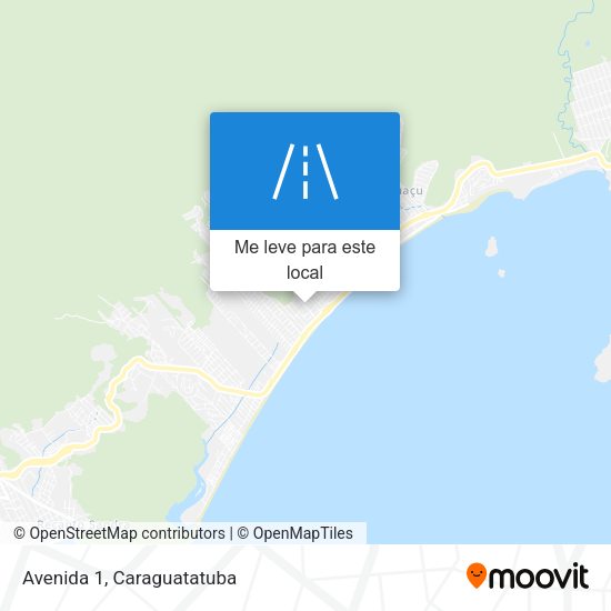 Avenida 1 mapa