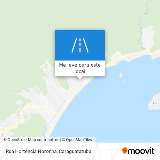 Rua Hortência Noronha mapa