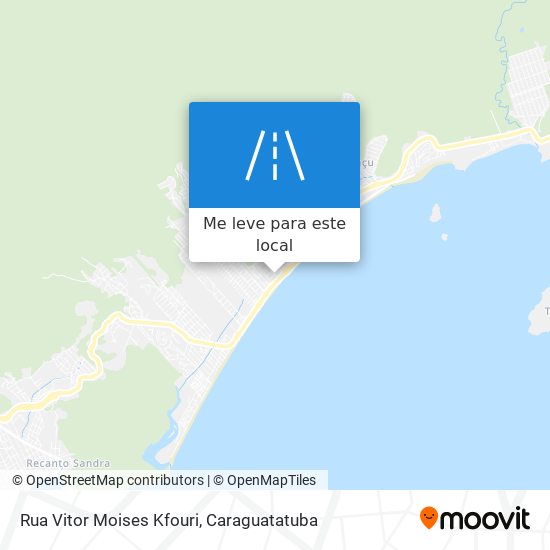 Rua Vitor Moises Kfouri mapa