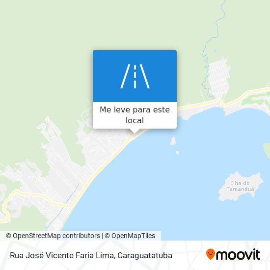 Rua José Vicente Faria Lima mapa