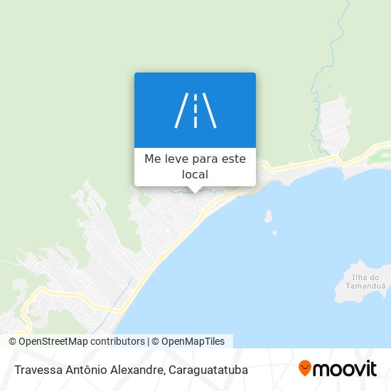 Travessa Antônio Alexandre mapa