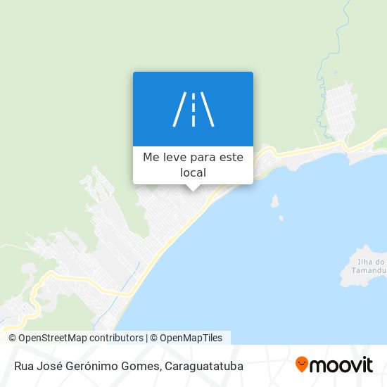 Rua José Gerónimo Gomes mapa