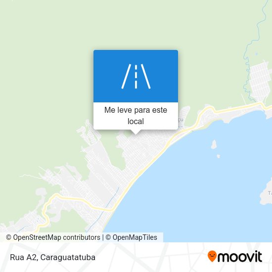 Rua A2 mapa