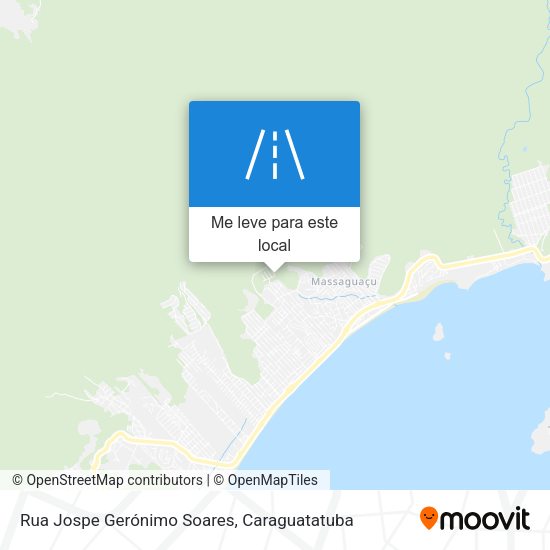 Rua Jospe Gerónimo Soares mapa