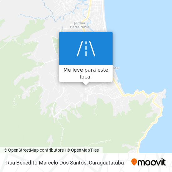 Rua Benedito Marcelo Dos Santos mapa