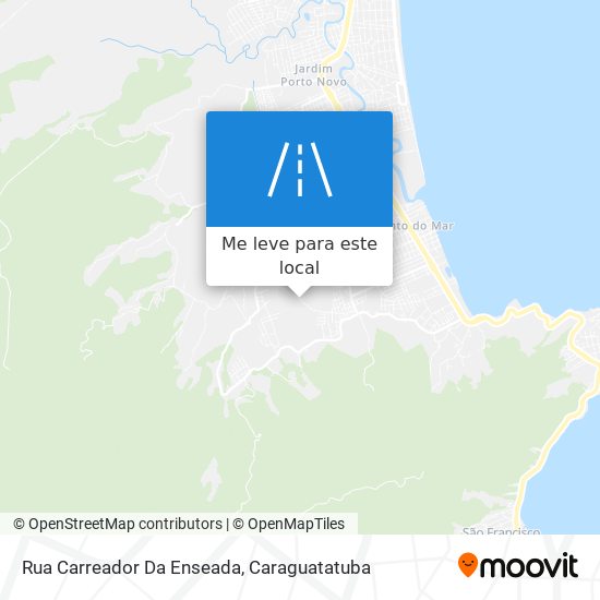 Rua Carreador Da Enseada mapa