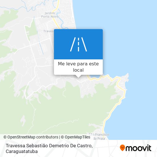 Travessa Sebastião Demetrio De Castro mapa