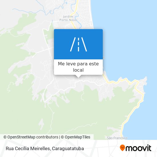 Rua Cecília Meirelles mapa
