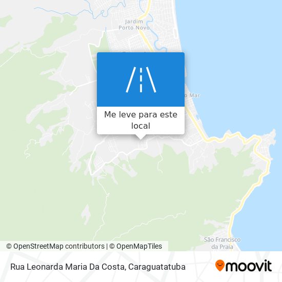 Rua Leonarda Maria Da Costa mapa