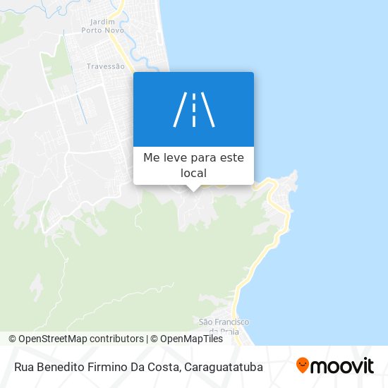 Rua Benedito Firmino Da Costa mapa