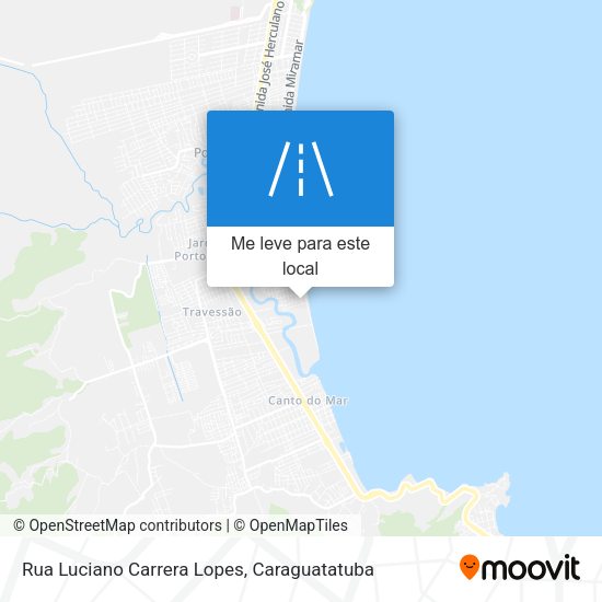 Rua Luciano Carrera Lopes mapa