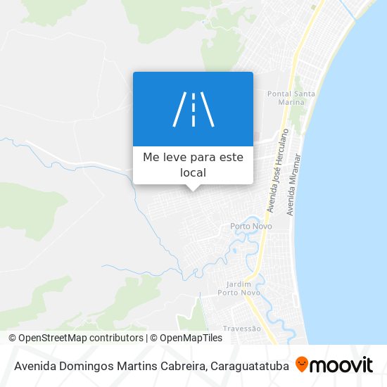 Avenida Domingos Martins Cabreira mapa