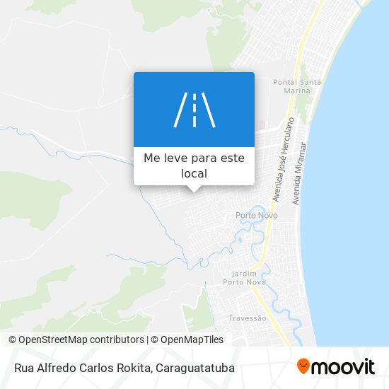 Rua Alfredo Carlos Rokita mapa