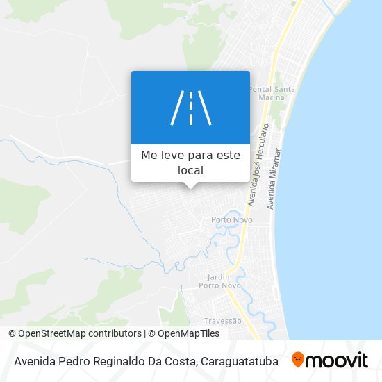 Avenida Pedro Reginaldo Da Costa mapa