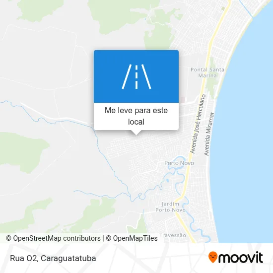 Rua O2 mapa