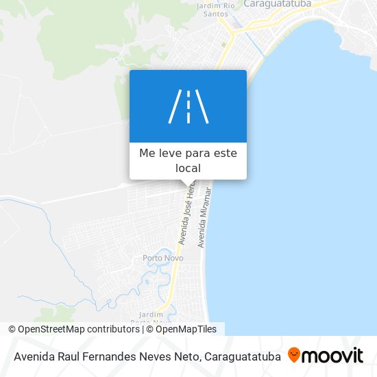 Avenida Raul Fernandes Neves Neto mapa