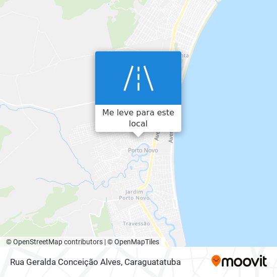 Rua Geralda Conceição Alves mapa