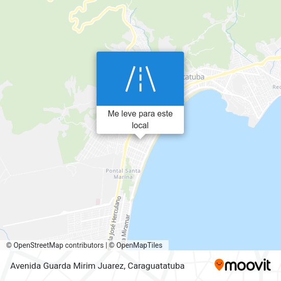 Avenida Guarda Mirim Juarez mapa