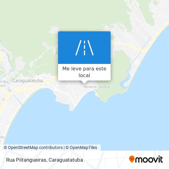 Rua Piitangueiras mapa
