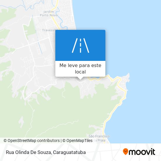 Rua Olinda De Souza mapa