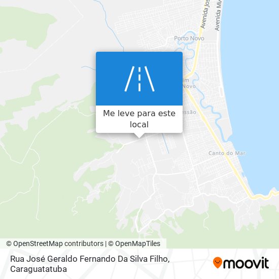 Rua José Geraldo Fernando Da Silva Filho mapa