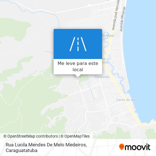 Rua Lucila Mendes De Melo Medeiros mapa