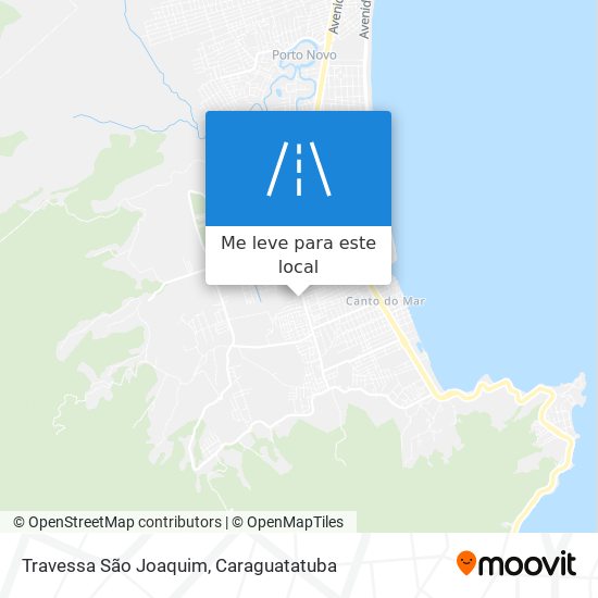 Travessa São Joaquim mapa