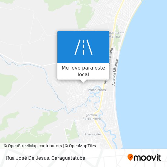 Rua José De Jesus mapa