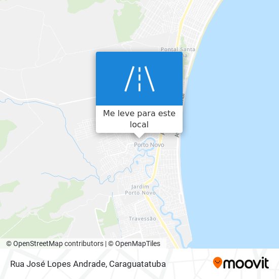 Rua José Lopes Andrade mapa