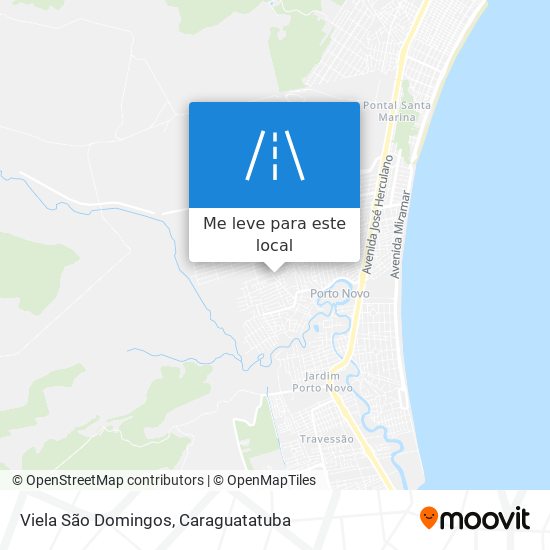 Viela São Domingos mapa