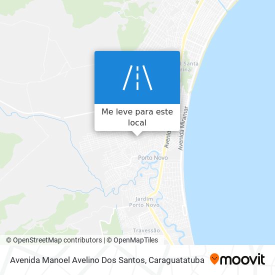 Avenida Manoel Avelino Dos Santos mapa