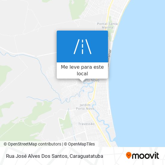 Rua José Alves Dos Santos mapa