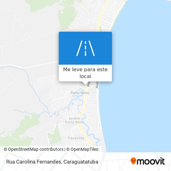 Rua Carolina Fernandes mapa