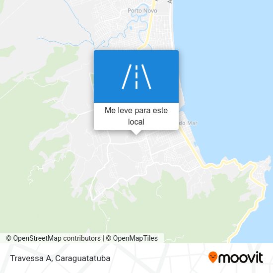 Travessa A mapa