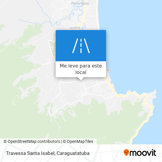 Travessa Santa Isabel mapa