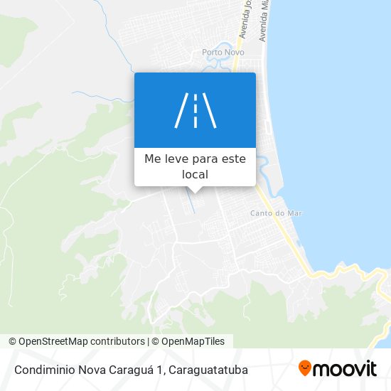 Condiminio Nova Caraguá 1 mapa