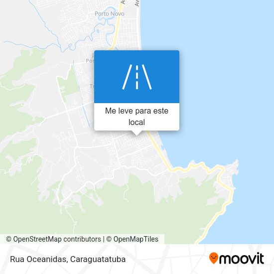 Rua Oceanidas mapa