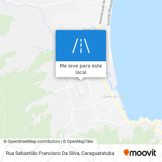 Rua Sebastião Francisco Da Silva mapa